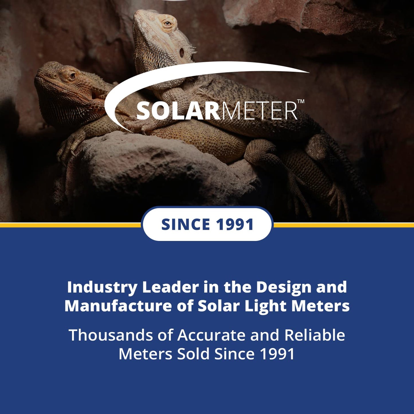 Solarmeter Model 6.5R – Handheld Reptile UV Index Meter, Digital Radiometer, Measures 280-400 nm, 0–199.9 UV Index, Made in USA, Black ABS Polymer