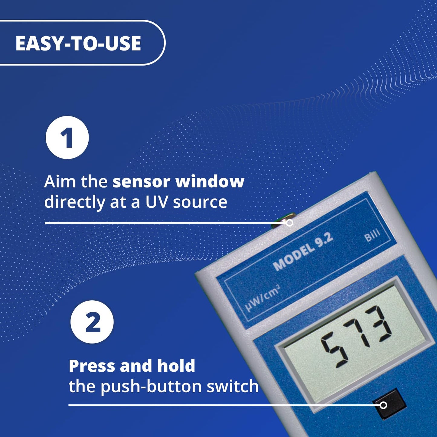Solarmeter Model 9.2 – Bilirubin Blue Light Meter for Phototherapy & Medical Use