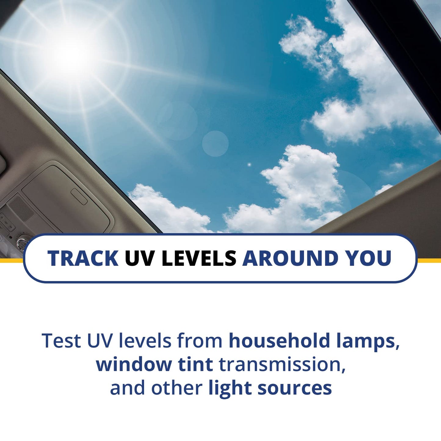 Solarmeter Model 5.7 – Sensitive UVA & UVB Total UV Light Meter, Handheld Digital Radiometer & Bulb Tester, Measures 0–1999 µW/cm², Made in USA