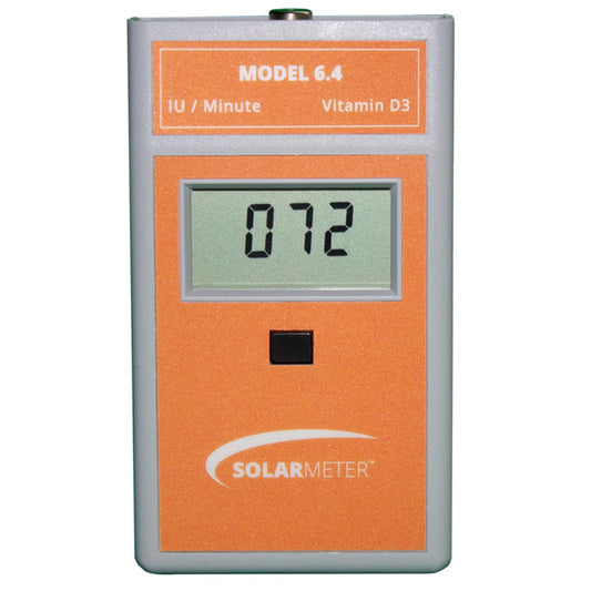 Solarmeter Model 6.4 – Vitamin D UVB Meter for Sun Exposure & Eyewear UV Testing