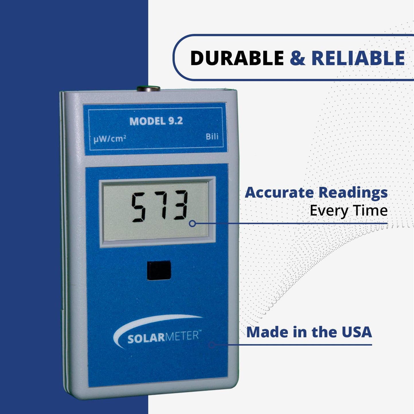 Solarmeter Model 9.2 – Bilirubin Blue Light Meter for Phototherapy & Medical Use