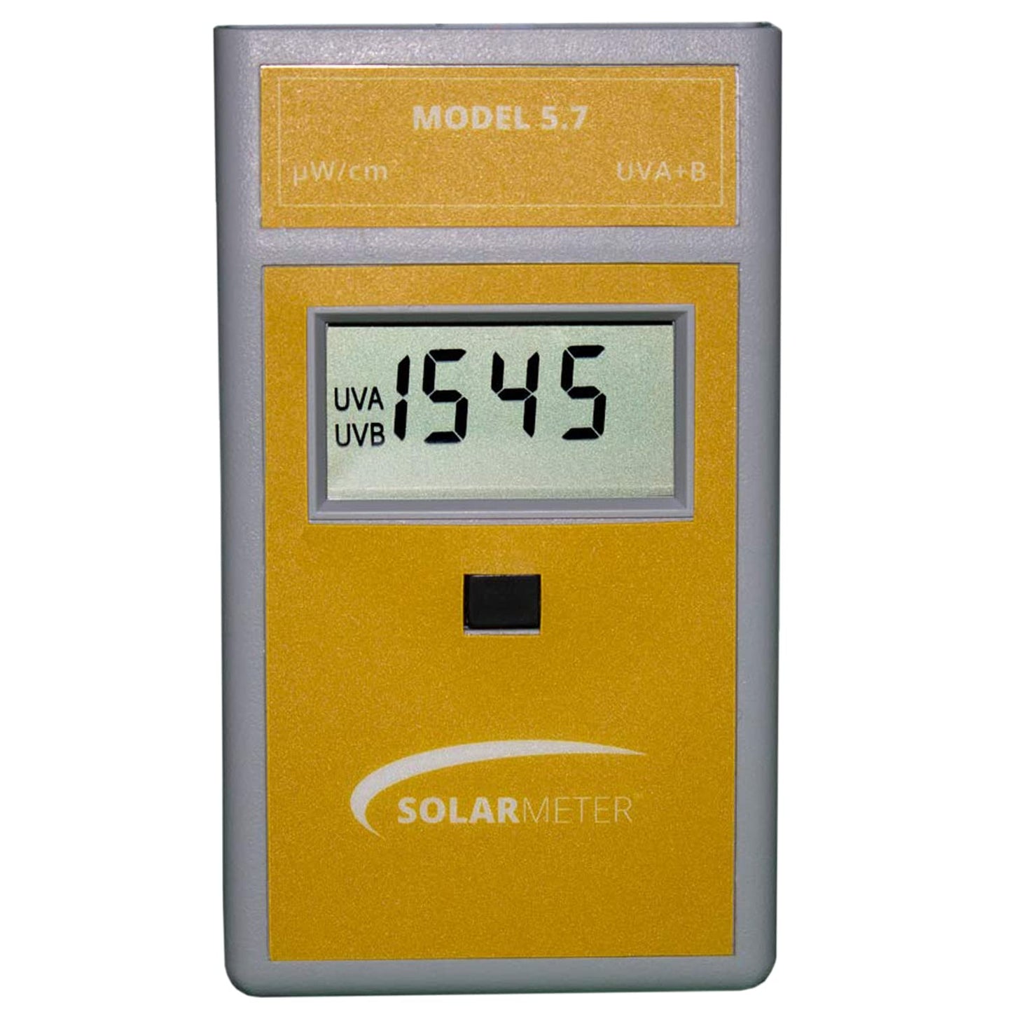 Solarmeter Model 5.7 – Sensitive UVA & UVB Total UV Light Meter, Handheld Digital Radiometer & Bulb Tester, Measures 0–1999 µW/cm², Made in USA