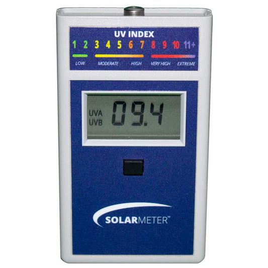Solarmeter Model 6.5 – Handheld UV Index Meter for Accurate Ultraviolet Light Measurement, 280-400 nm, 0–199.9 UV Index, Made in USA