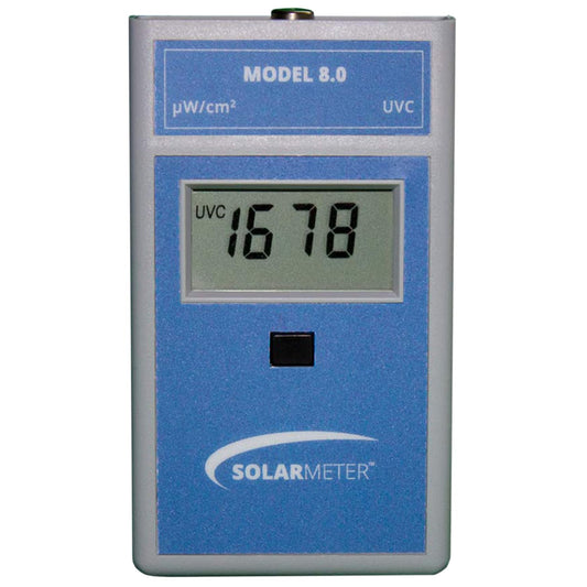 Solarmeter Model 8.0 – UVC Light Meter for Germicidal Lamp Testing