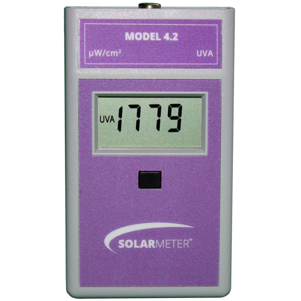 Solarmeter Model 4.2 – Sensitive Digital UVA Meter for UV Lamp & Sunli ...